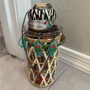 Western Jewelry Jar